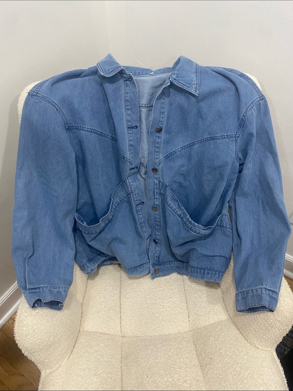 Amazon Blue Denim Jacket - Light Blue